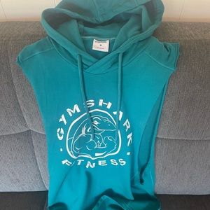 Sleeveless Gymshark hoodie